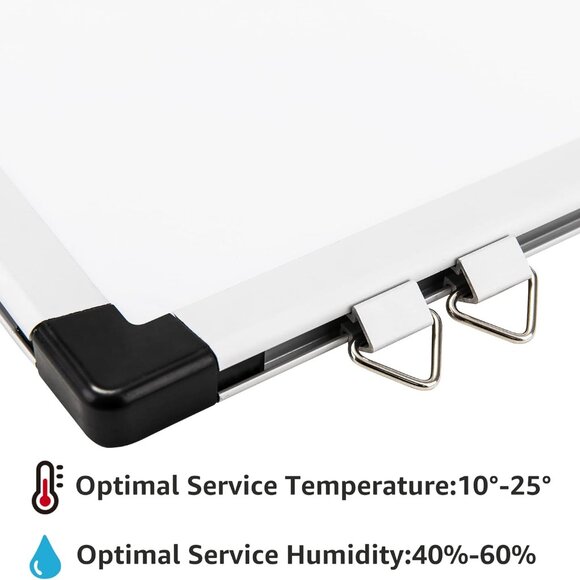 Large Magnetic Dry Erase Whiteboard with Pen Tray for School, Classroom, Office - Picture 5 of 12